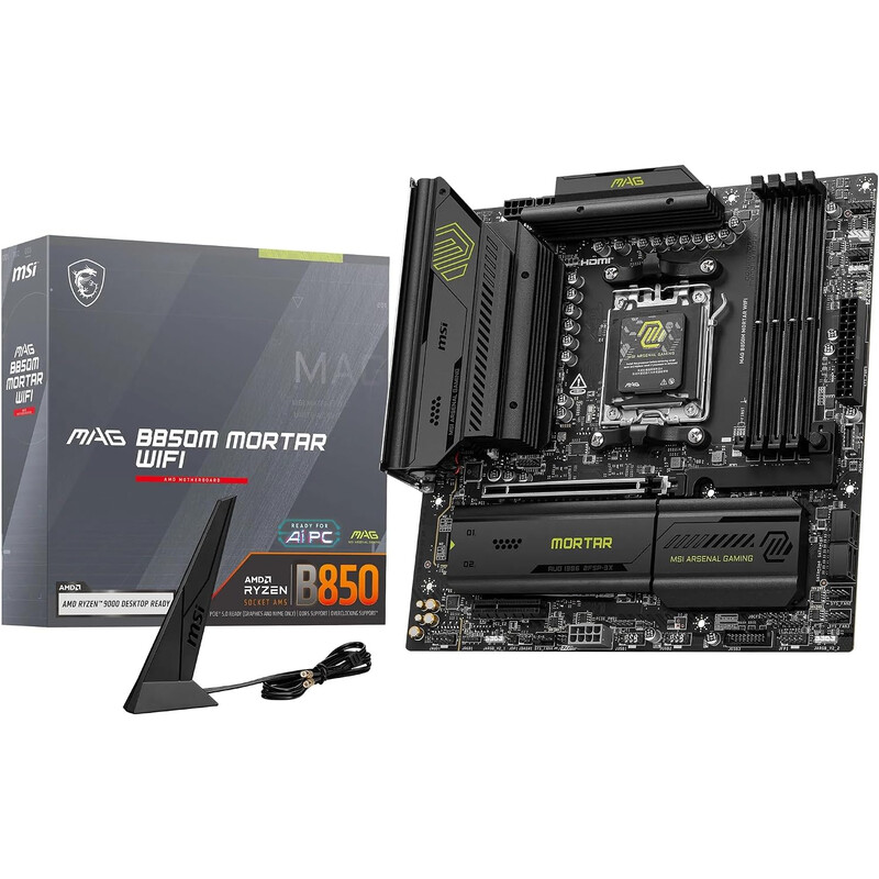 Материнская плата MSI MAG B850M Mortar WiFi Socket AM5