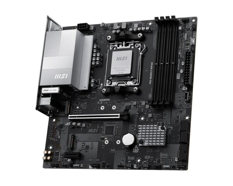 Материнська плата MSI Pro B840M-P WiFi6E Socket AM5