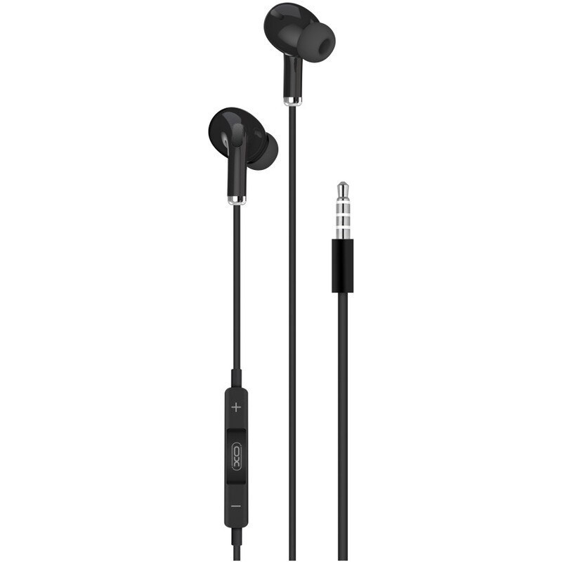 Гарнитура XO EP22 Music Earphone Black (6920680869350)