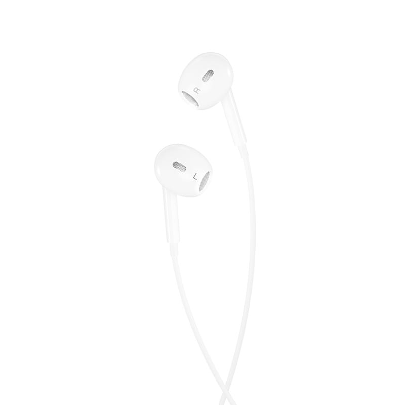 Гарнітура XO EP43 In-ear Earphone White (6920680879175)