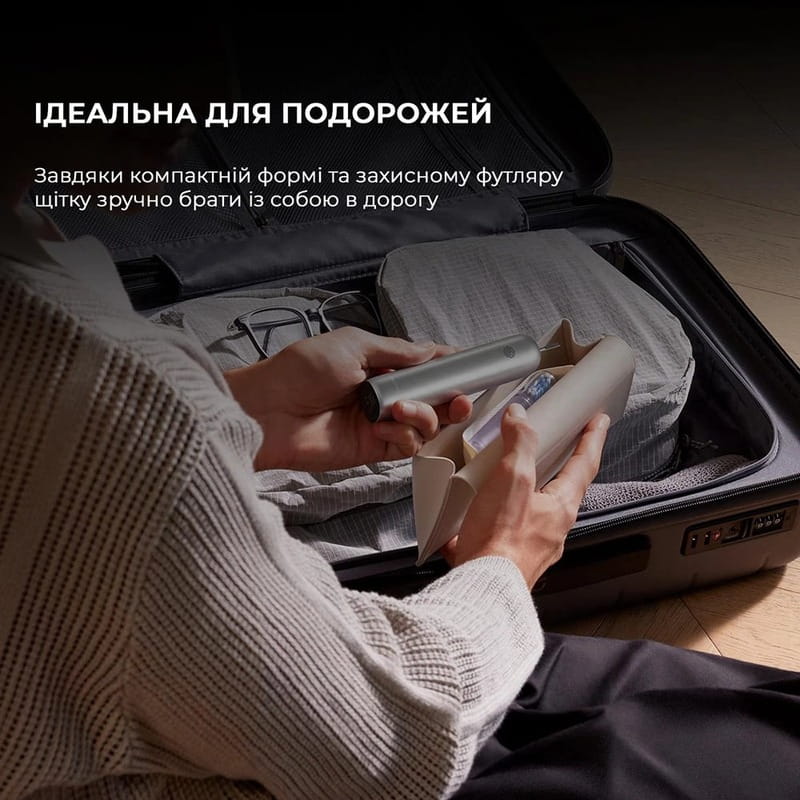 Зубна електрощітка Mova Fresh Pro Silver (ATB15A-SIL)