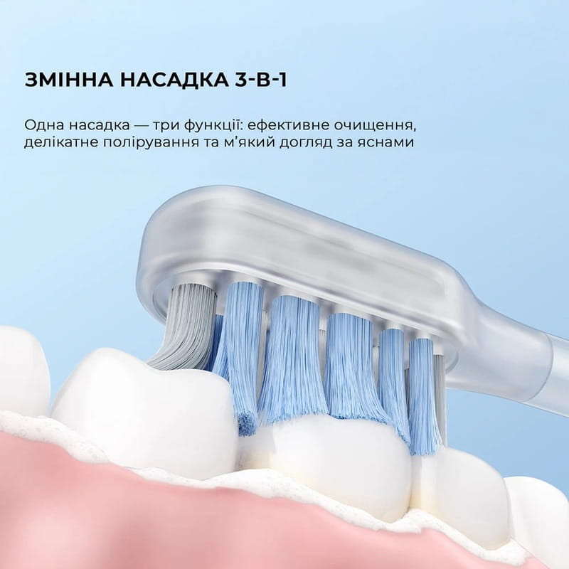Зубна електрощітка Mova Fresh Pro Silver (ATB15A-SIL)