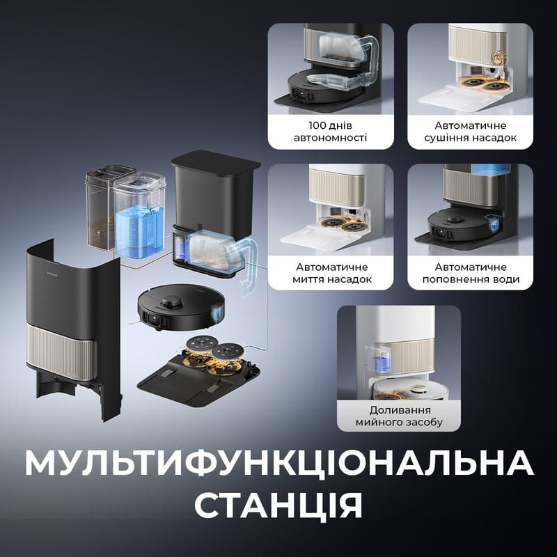 Робот-пылесос Dreame Bot L40s Pro Ultra White (RLL74CE-Wh)