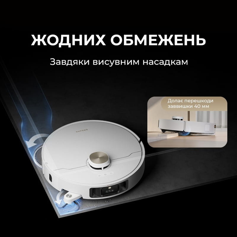 Робот-пылесос Dreame Bot L40s Pro Ultra White (RLL74CE-Wh)