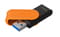 Фото - Флеш-накопичувач USB3.2 256GB Kingston DataTraveler Exodia S Black/Orange (DTXS/256GB) | click.ua