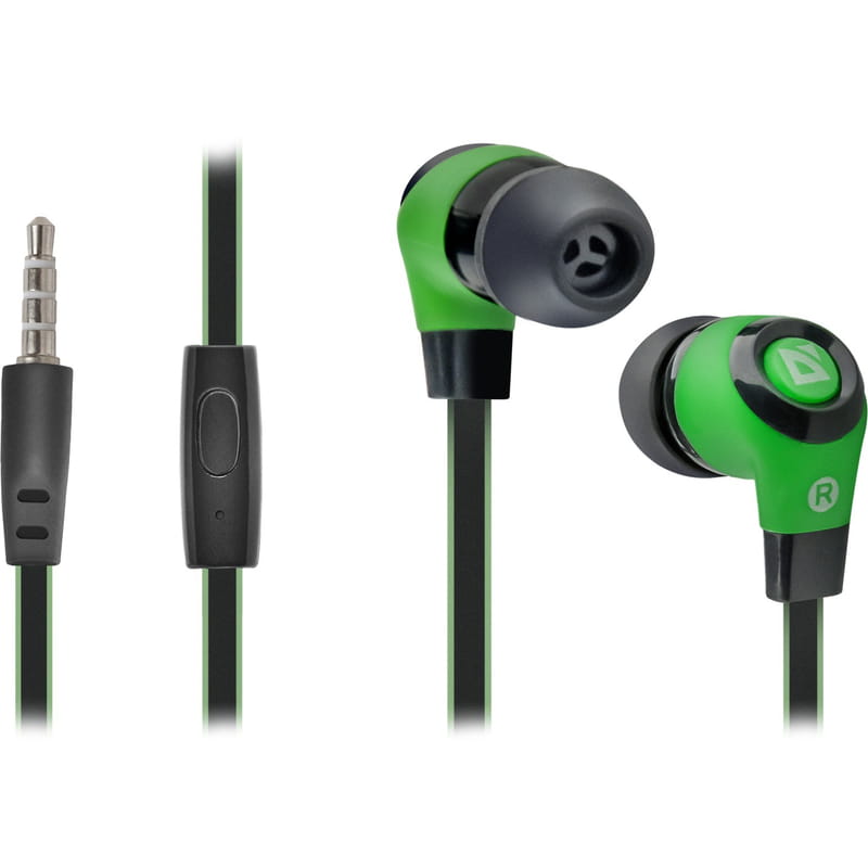 Гарнитура Defender Pulse 430 Black/Green (63434)