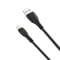 Фото - Кабель XO NB185 USB - Lightning, (M/M), 6A 1 м Black (6920680879236) | click.ua