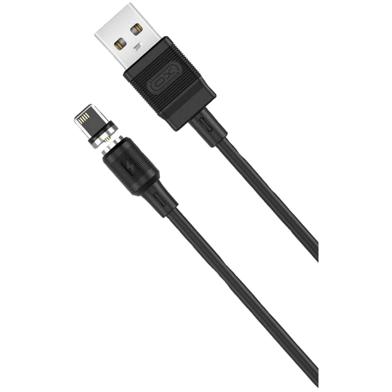 Кабель XO NB187 USB - Lightning, (M/M), 2.1A 1 м Black (6920680879632)