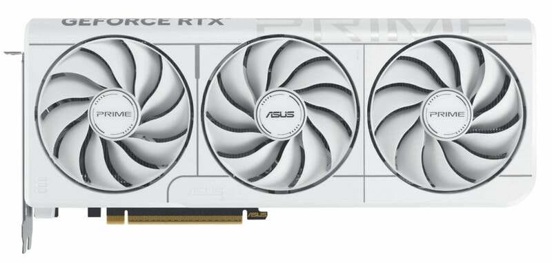 Видеокарта GF RTX 5070 12GB GDDR7 Prime OC White Asus (PRIME-RTX5070-O12G-WHITE)