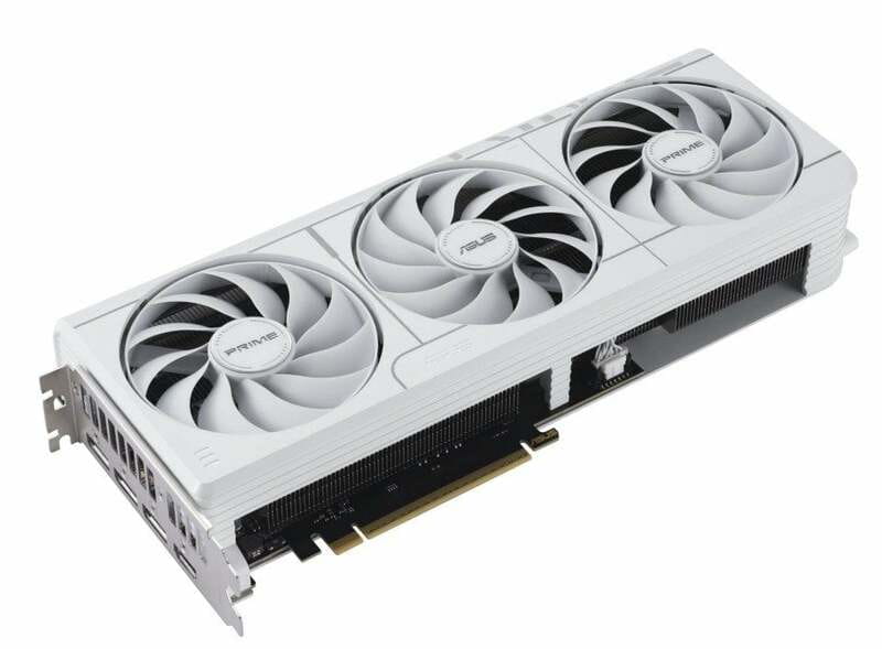 Видеокарта GF RTX 5070 12GB GDDR7 Prime OC White Asus (PRIME-RTX5070-O12G-WHITE)