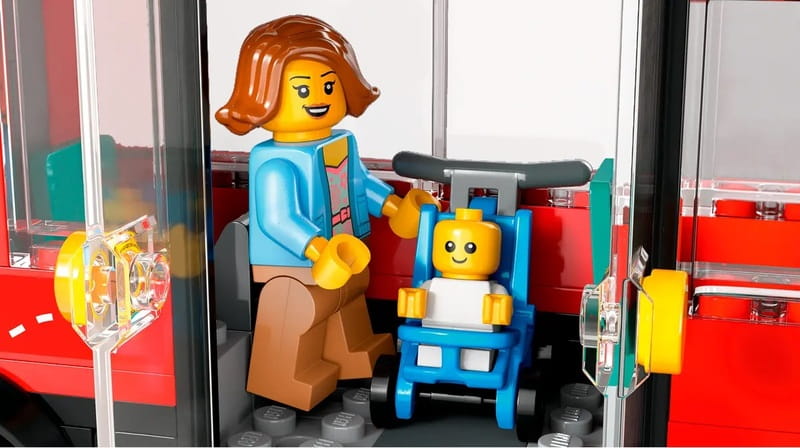 Конструктор LEGO City Червоний двоповерховий екскурсійний автобус (60407)
