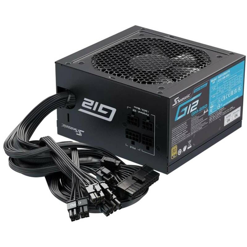 Блок питания Seasonic G12 GM-850 Black 850W