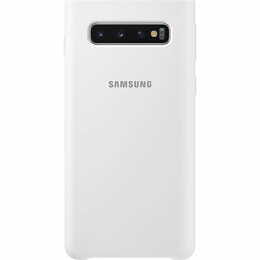 Чехол-накладка Samsung Silicone Cover для Samsung Galaxy S10 SM-G973 White (EF-PG973TWEGRU)