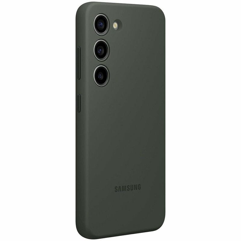 Чохол-накладка Samsung Silicone Cover для Samsung Galaxy S23 SM-S911 Khaki (EF-PS911TGEGRU)