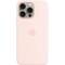 Фото - Чохол-накладка Apple Silicone Case with MagSafe для Apple iPhone 15 Pro Max Light Pink (MT1U3) | click.ua
