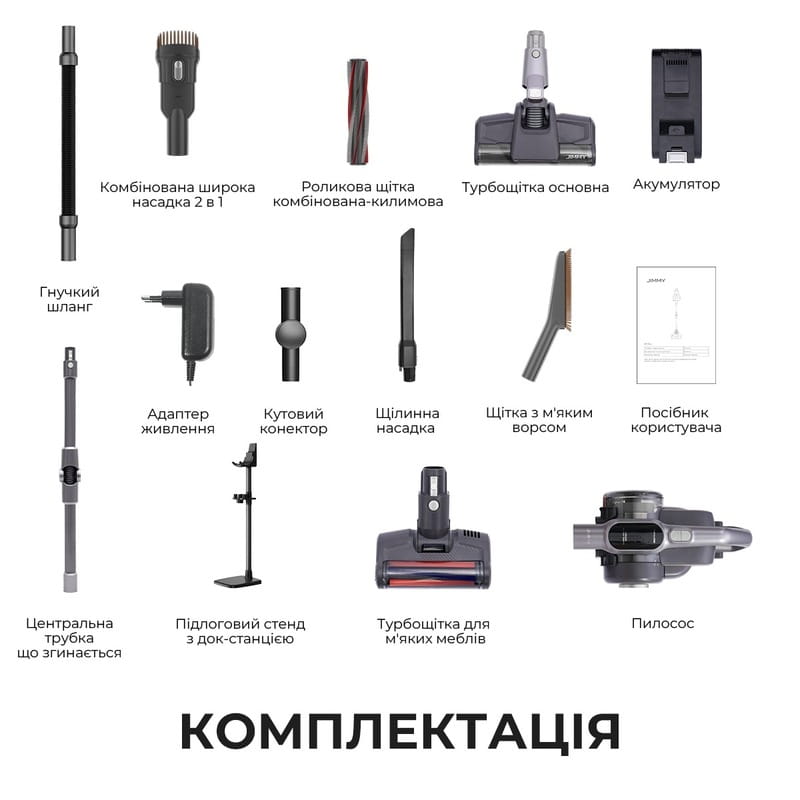 Аккумуляторный пылесос Jimmy H11 Pro