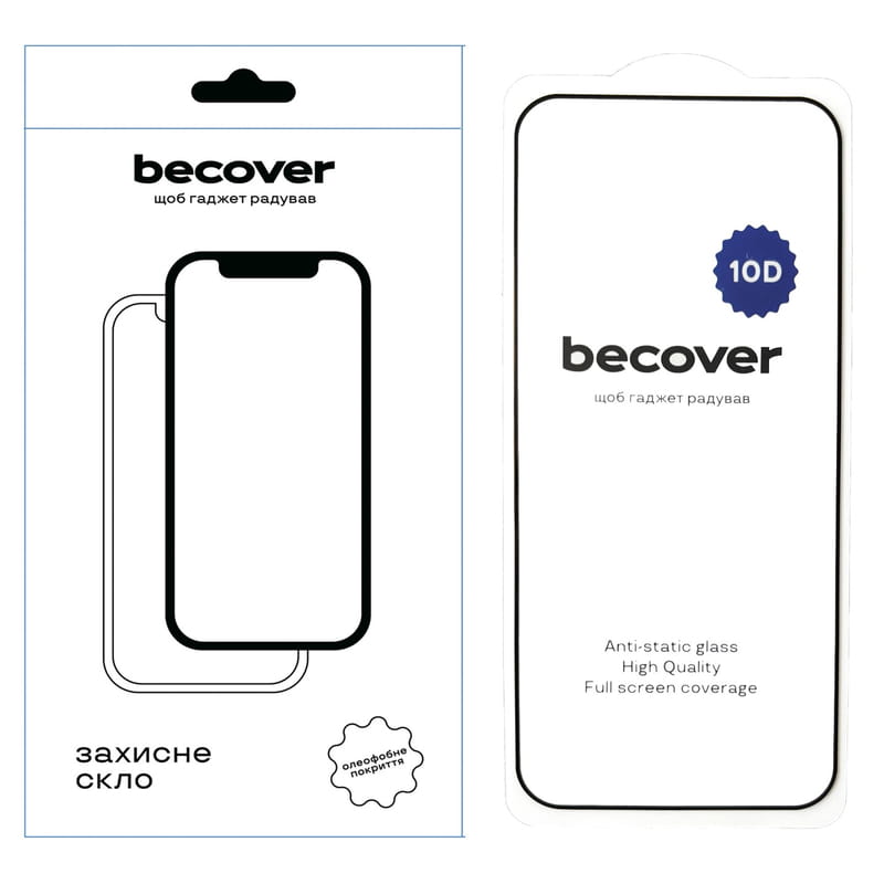 Защитное стекло BeCover для Google Pixel 9 Pro XL 10D Black (712327)