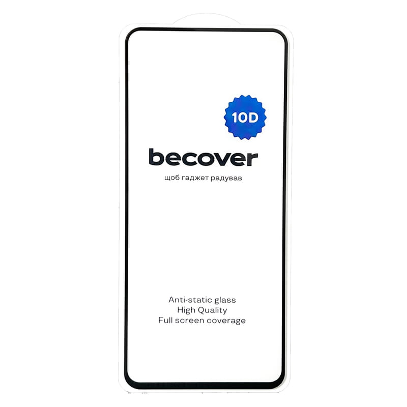 Защитное стекло BeCover для Infinix Smart 8 (X6525) 10D Black (712329)