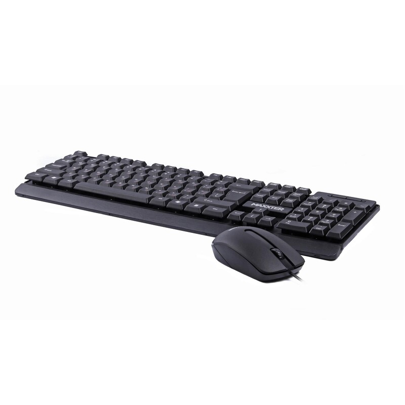 Комплект (клавиатура, мышь) Maxxter KMS-CM-01-UA