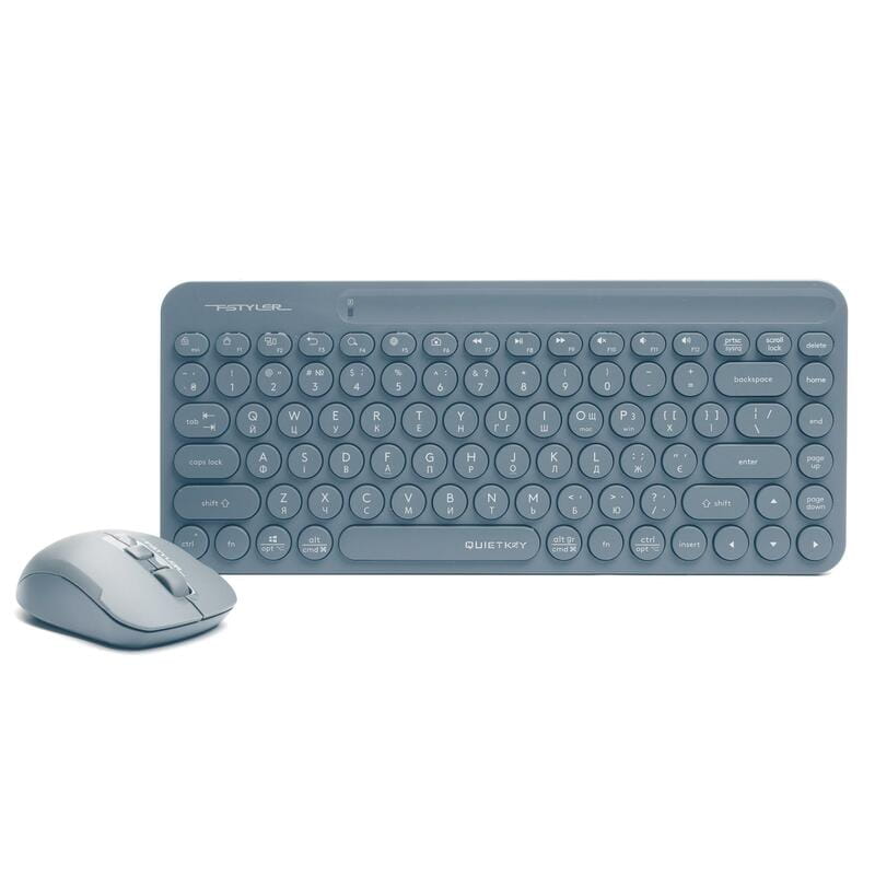 Комплект (клавіатура, миша) бездротовий A4Tech FG3200 Air2 Blue