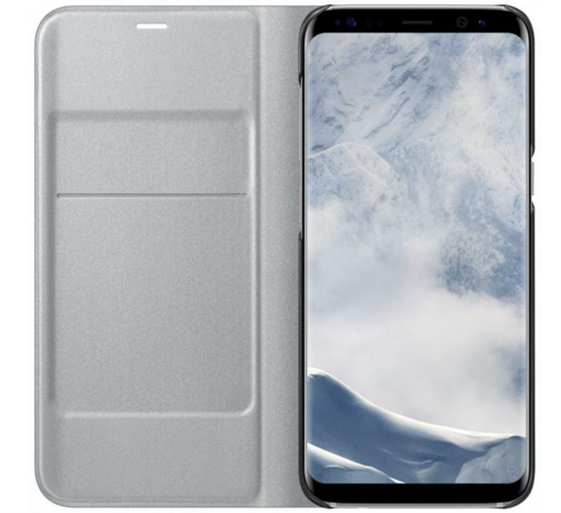 Чохол-книжка Samsung LED View Cover для Samsung Galaxy S8+ G955 Silver (EF-NG955PSEGRU)