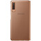 Фото - Чехол-книжка Samsung Wallet Cover для Samsung Galaxy A7 2018 SM-A750 Gold (EF-WA750PFEGRU) | click.ua