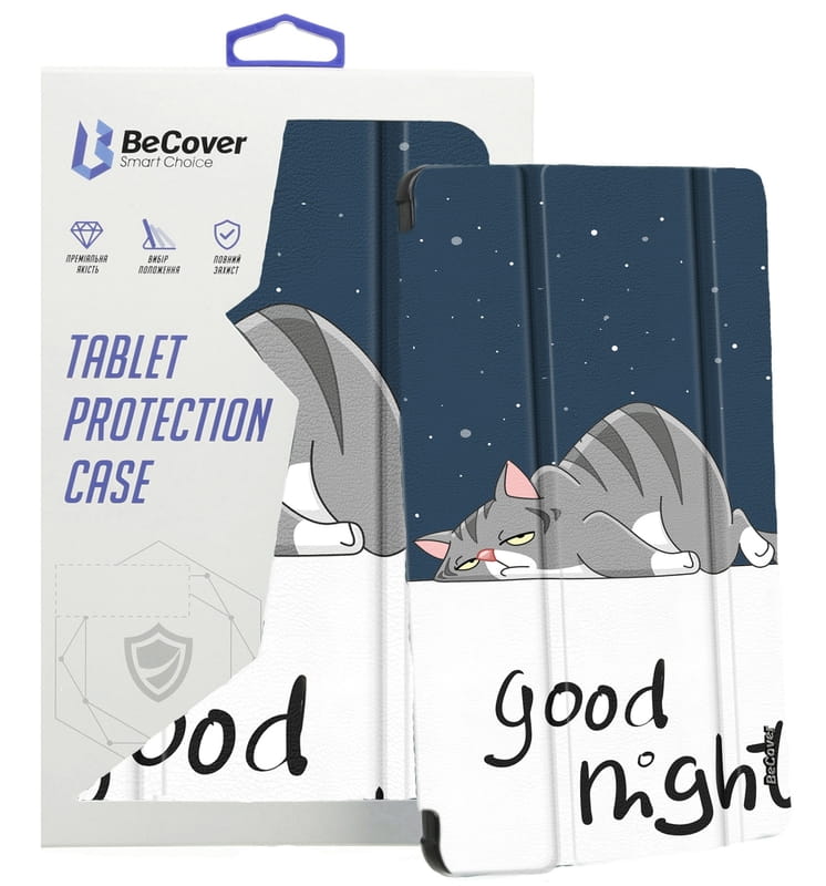 Чeхол-книжка BeCover Smart Case для Lenovo Tab K11 Plus TB-352F 11.45" Good Night (711854)