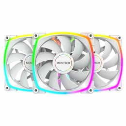 Вентилятор Montech AX120 (W3I1) PWM ARGB White