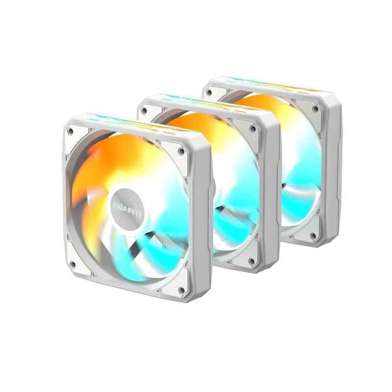 Вентилятор Gigabyte EZ Chain Fan 120 Ice 3-Pack White (GP-GBT EZFAN1203 ICE)