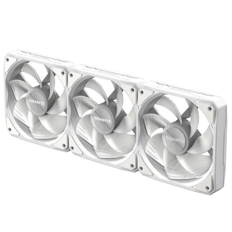 Вентилятор Gigabyte EZ Chain RVS Fan 120 Ice 3-Pack White (GP-GBT EZRVSFAN1203 ICE)