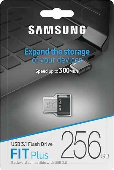 Флеш-накопитель USB 3.1 256GB Samsung Fit Plus Black (MUF-256AB/APC)