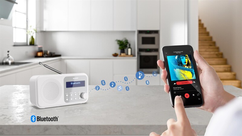 Радіоприймач Sharp DR-P420 Snowy White (DR-P420(WH))