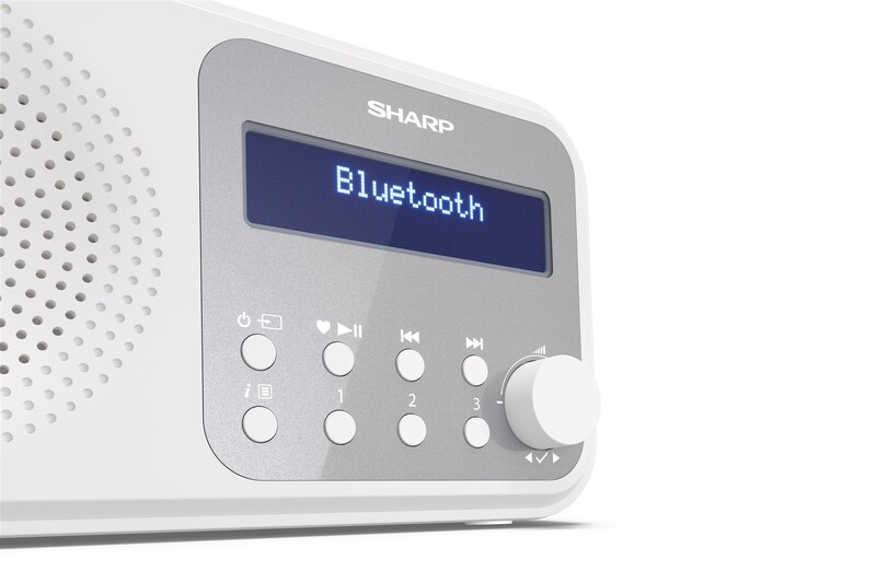 Радіоприймач Sharp DR-P420 Snowy White (DR-P420(WH))