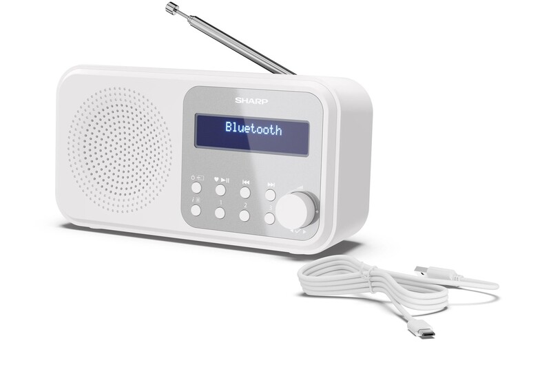 Радіоприймач Sharp DR-P420 Snowy White (DR-P420(WH))
