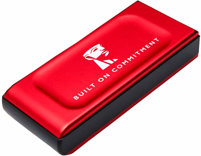Накопичувач зовнішній SSD Portable 2ТB Kingston SXS1000 BoC Red (SXS1000R/2000GA)