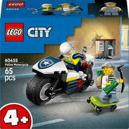 Конструктор LEGO City Преследование на полицейском мотоцикле (60455)