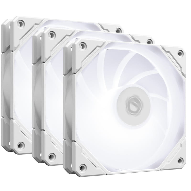 Вентилятор ID-Cooling TF-12025-Pro SW Trio White