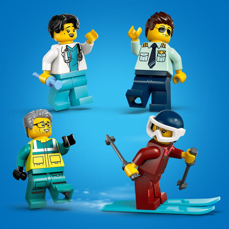 Конструктор LEGO City Самолет скорой медицинской помощи (60465)