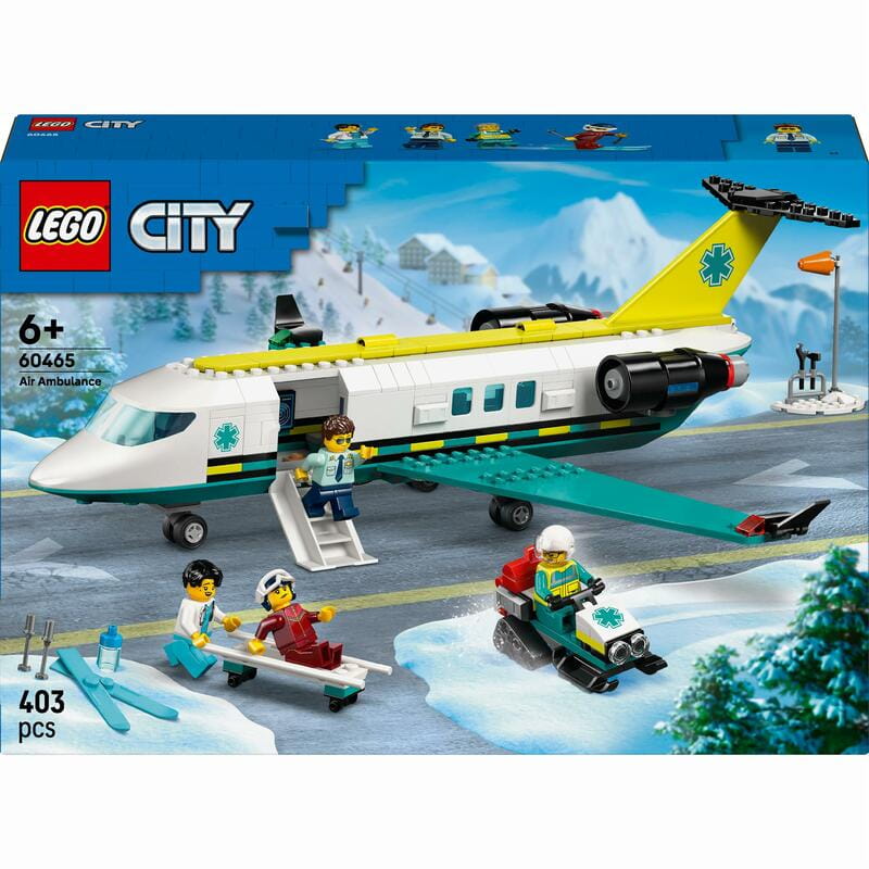 Конструктор LEGO City Самолет скорой медицинской помощи (60465)