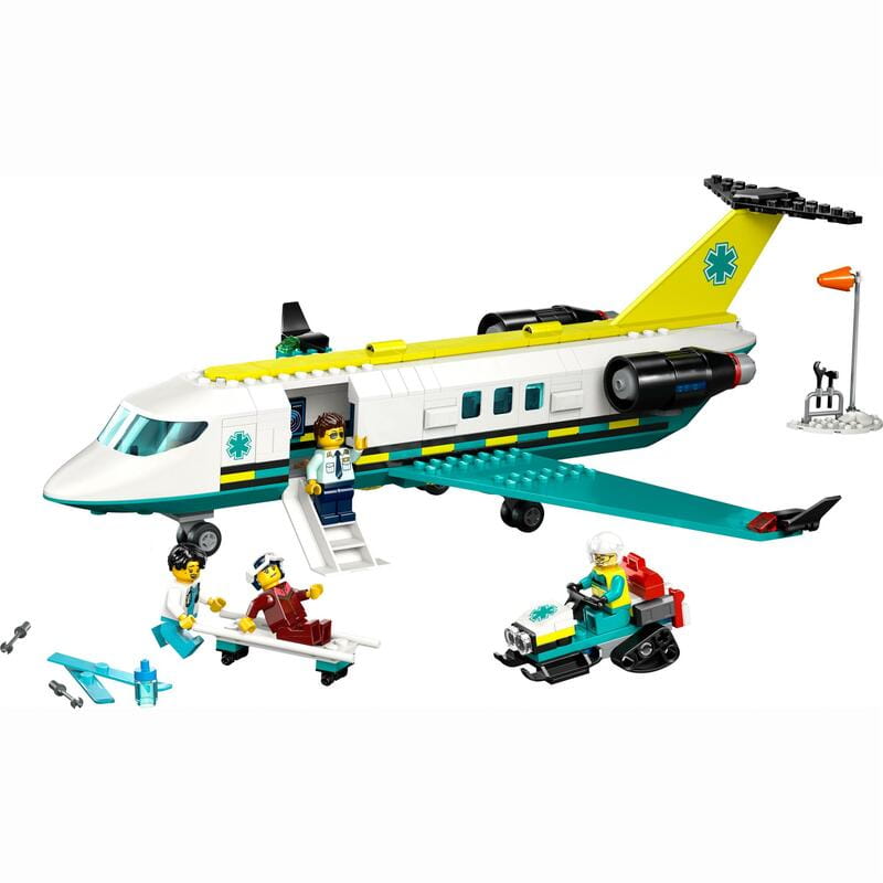 Конструктор LEGO City Самолет скорой медицинской помощи (60465)