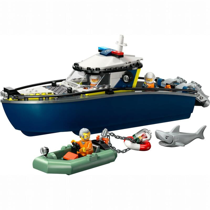 Конструктор LEGO City Преследование на полицейском катере (60456)