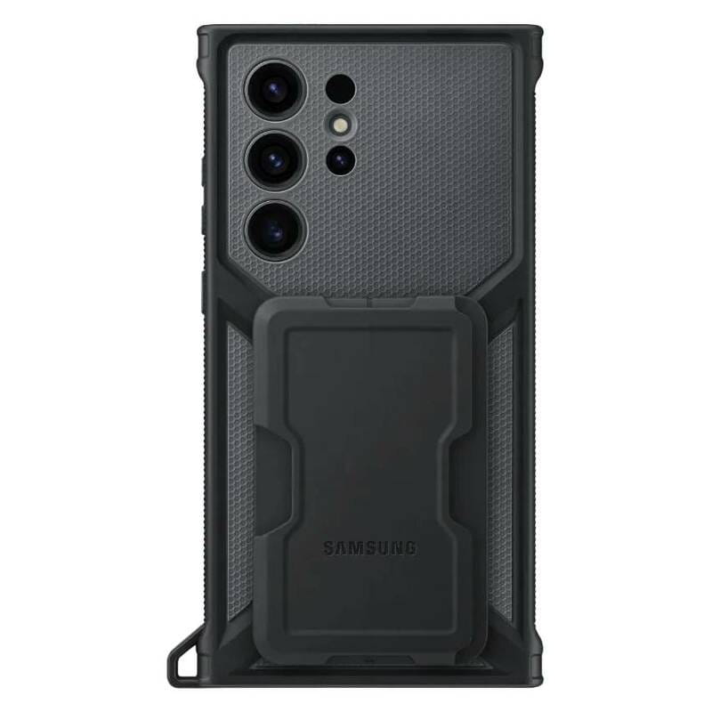 Чохол-накладка Samsung Rugged Gadget Cover для Samsung Galaxy S23 Ultra Titan (EF-RS918CBEGRU)