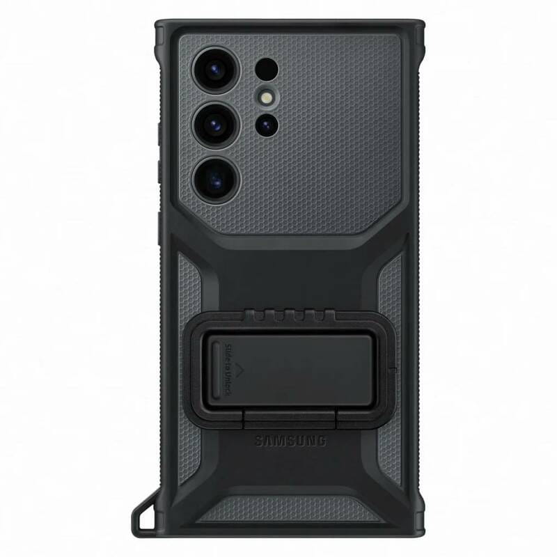 Чохол-накладка Samsung Rugged Gadget Cover для Samsung Galaxy S23 Ultra Titan (EF-RS918CBEGRU)