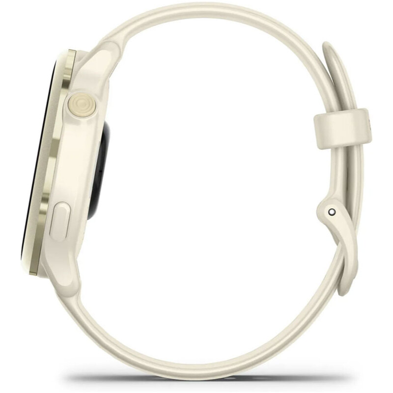 Смарт-часы Garmin Vivoactive 6 Lunar Gold with Bone Silicone Band (010-02985-41)