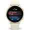 Фото - Смарт-часы Garmin Vivoactive 6 Lunar Gold with Bone Silicone Band (010-02985-41) | click.ua