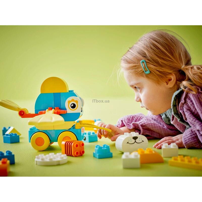 Конструктор LEGO Duplo Town Тварини на колесах 3 в 1 (10448)