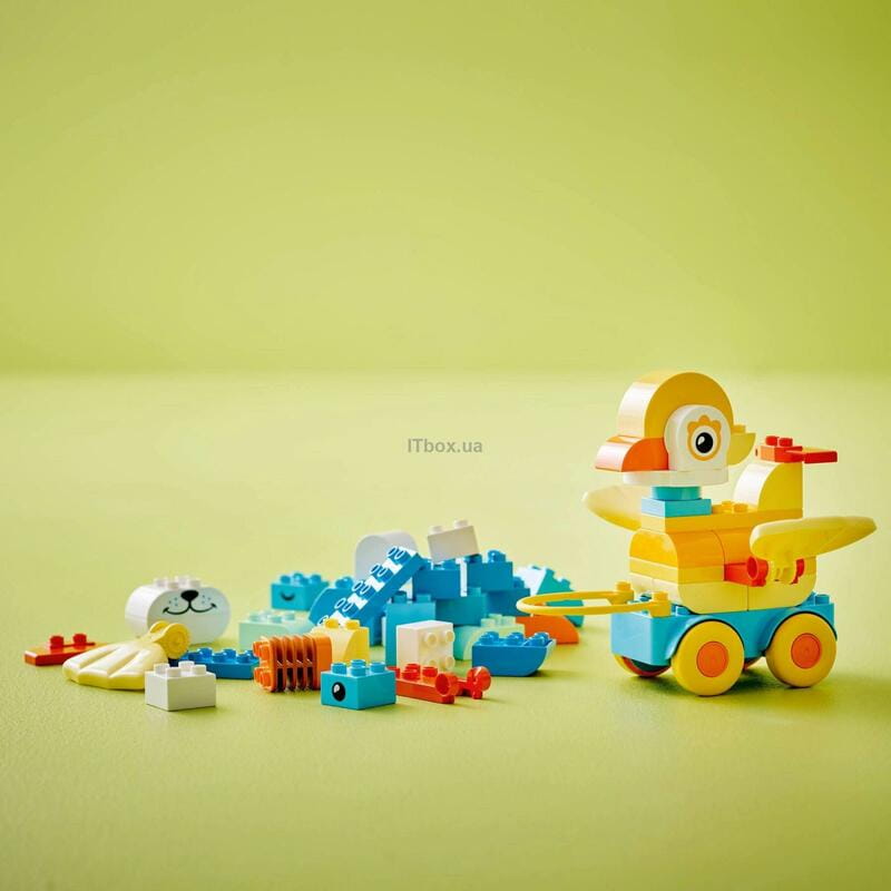 Конструктор LEGO Duplo Town Тварини на колесах 3 в 1 (10448)