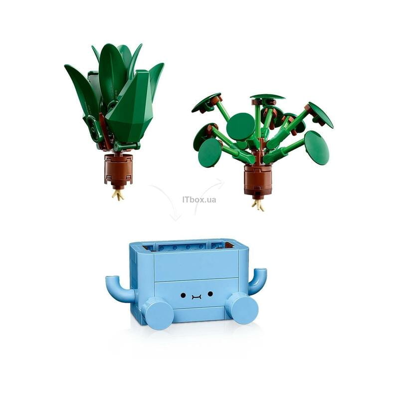 Конструктор LEGO Botanicals Щасливі рослини (10349)