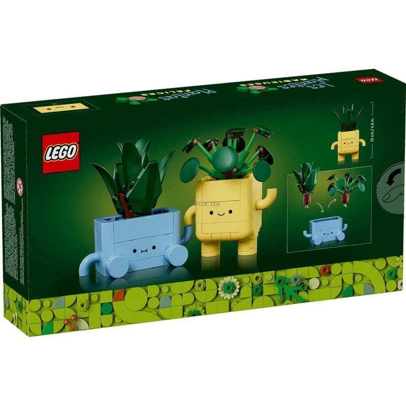 Конструктор LEGO Botanicals Щасливі рослини (10349)
