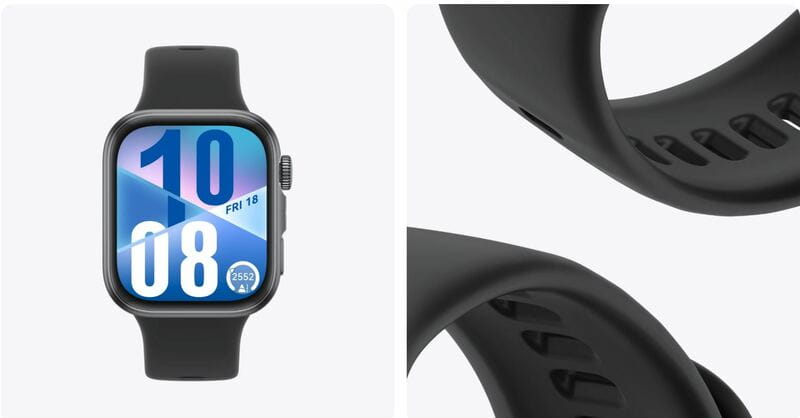 Смарт-годинник Huawei Watch Fit 4 Black (55020EWT)